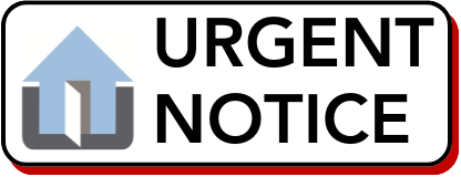 UT Urgent Notice - transparent